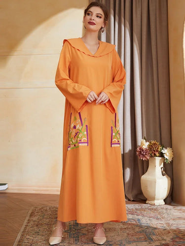 Robe Marocaine Orange
